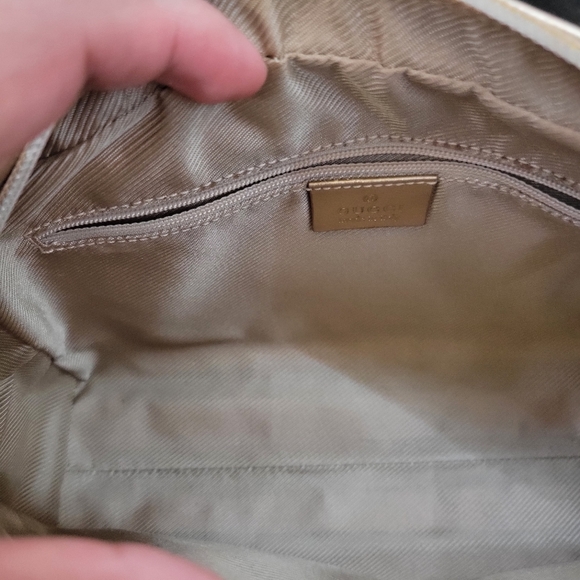 GUCCI GG MONOGRAM CANVAS HANDBAG VINTAGE! - Picture 7 of 10